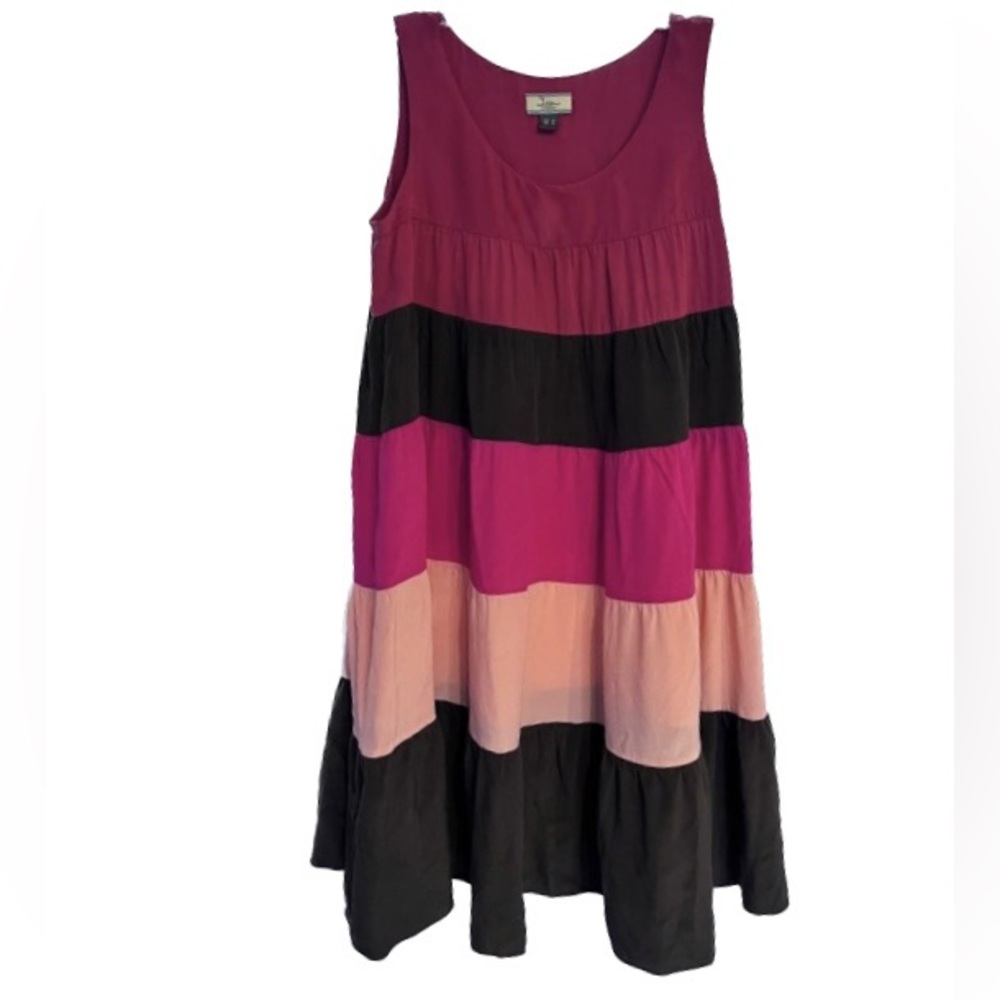 Issa London Sleeveless 100% Silk Multicolor  Dress Size 4